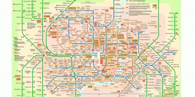 Минхен јавни превоз мапи