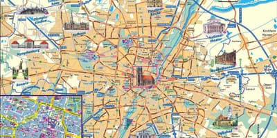 Карта Минхена